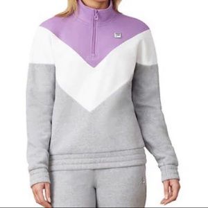 NWT FILa Ladies 1/4 Zip Pullover